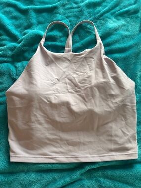 Light purple / lavender Old Navy longline sports bra.
Size L